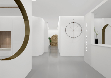 紹興極簡(jiǎn)美容院裝修設計案例效果圖