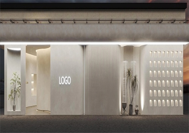 現代簡(jiǎn)約美膚管理中心裝修設計案例