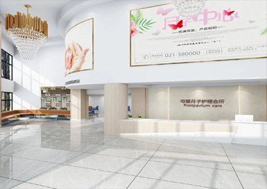 紹興月子會(huì )所裝修設計案例效果圖
